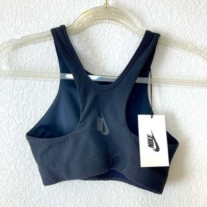 Black Nike sports bra